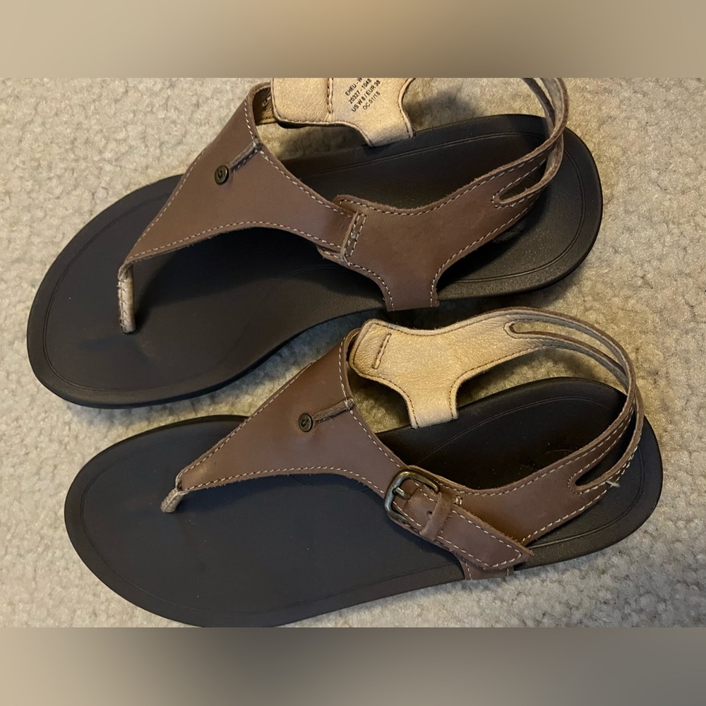 Women’s Olukai ‘Eheu light brown sandals